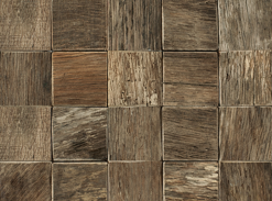 Mozaika Wood Square Antique