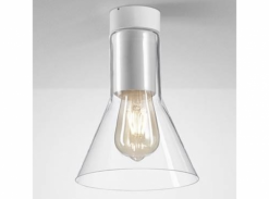 Stropní lampa Modern Glass Flared E27