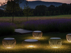 Venkovní stojací lampa Meridiano