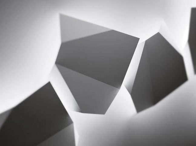 Nástěnná lampa Origami 