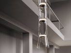 Lampa Noctambule Suspension 1 Low Cylinder and Cone 