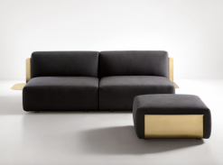 Sedačka s podnožkou Loom