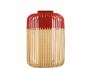 Závěsná lampa Plafonnier bamboo light 1