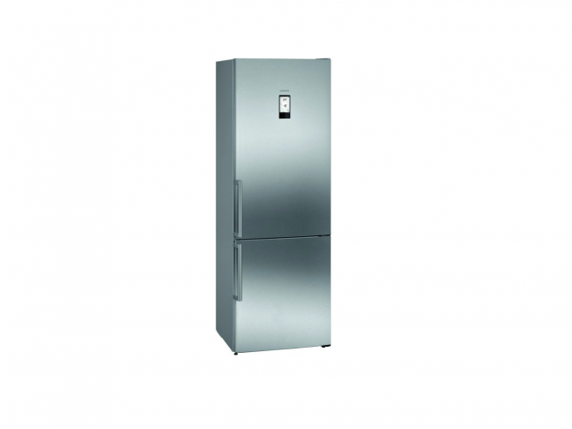 iQ500 Volně stojící chladnička s mrazákem Nerez