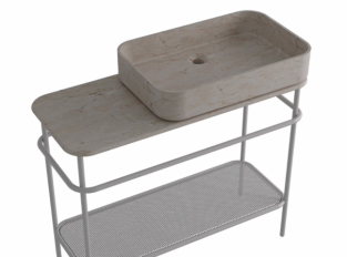 Umyvadlo VINTAGE S CREMA ITALIA+BLANCO DCA