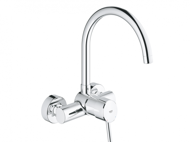 Nástěnná páková baterie Concetto 