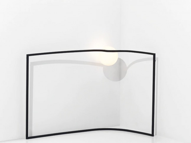 Venkovní opírající se lampa Heco