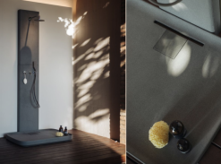 Volně stojící sprcha Petra