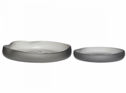 Kulatý podnos Hübsch Tray set