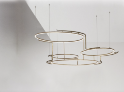 Závěsná lampa Broche