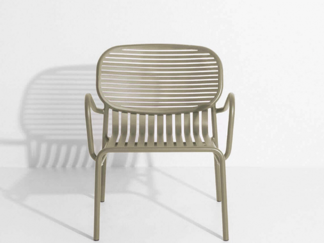 Nízké zahradní křeslo WEEK-END