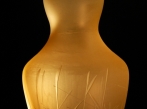 Kolekce váz z uranového skla - ,,Honey,, a ,,Stébla a Trávy,, stébla a trávy 3