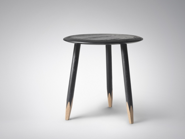 Stolek Hoof od &tradition &Tradition_Hoof_Table_Black