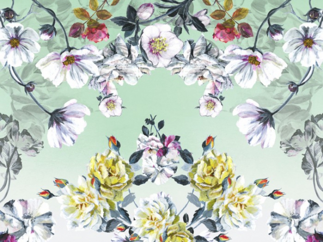 Couture Rose Fuchsia Rug