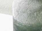 LOOOOX váza ledovaná lahev šedo zelená VZ_0165_TI_2