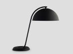 Cloche Lamp WH Cloche black