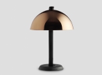 Cloche Lamp WH Cloche polished copper