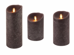 Vosková LED svíčka Luminara Vintage